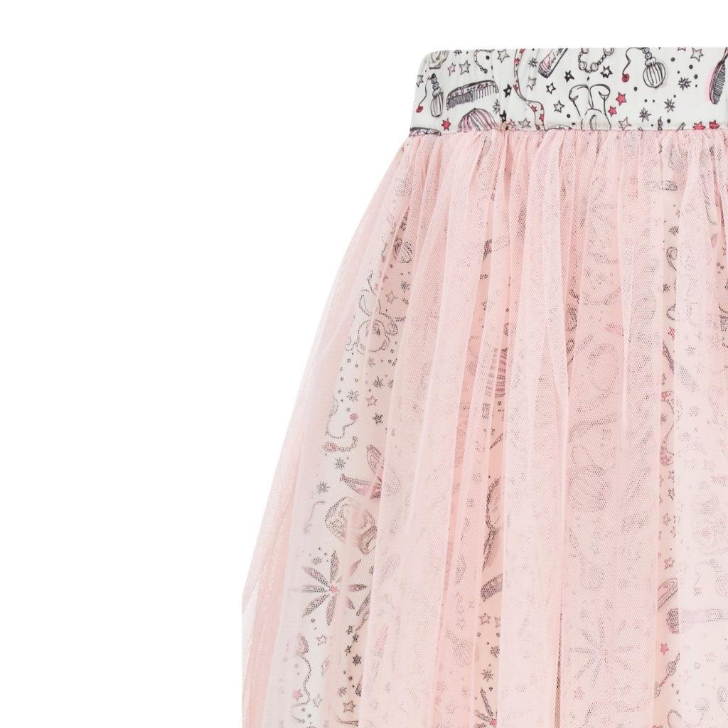 Moschino Kids Bubble Hem Skirt