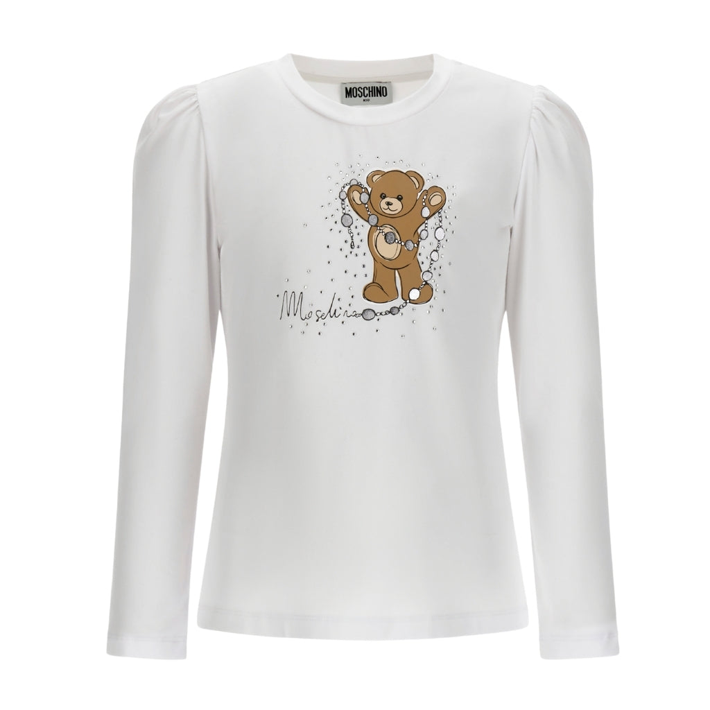 Moschino Kids Long Sleeves T-shirt