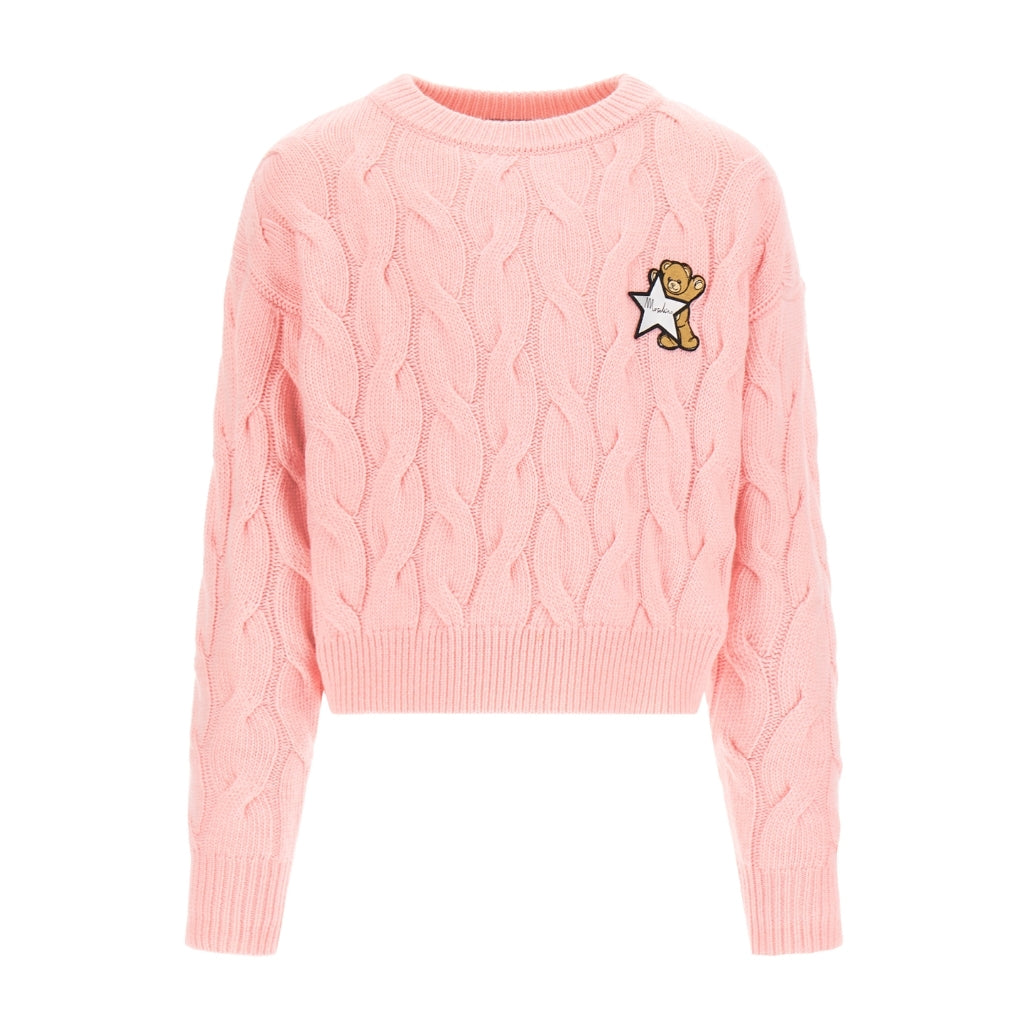 Moschino Kids Cropped Sweater