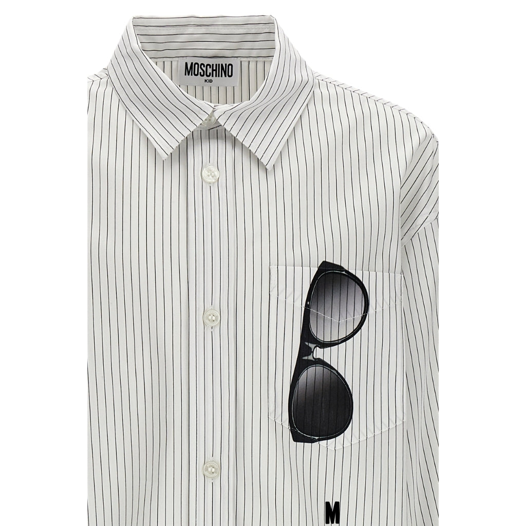 Moschino Kids Striped Shirt