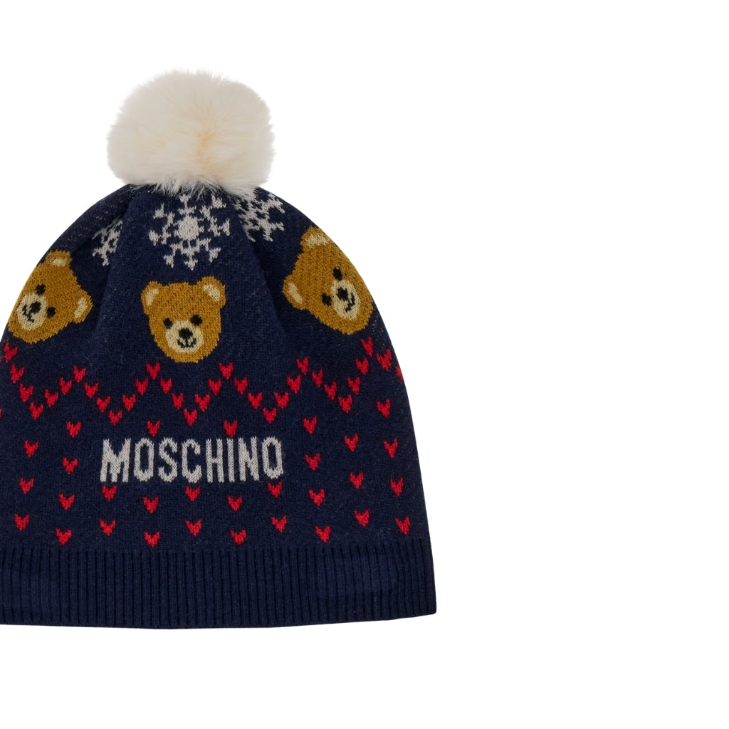 Moschino Kids Beanie Hat