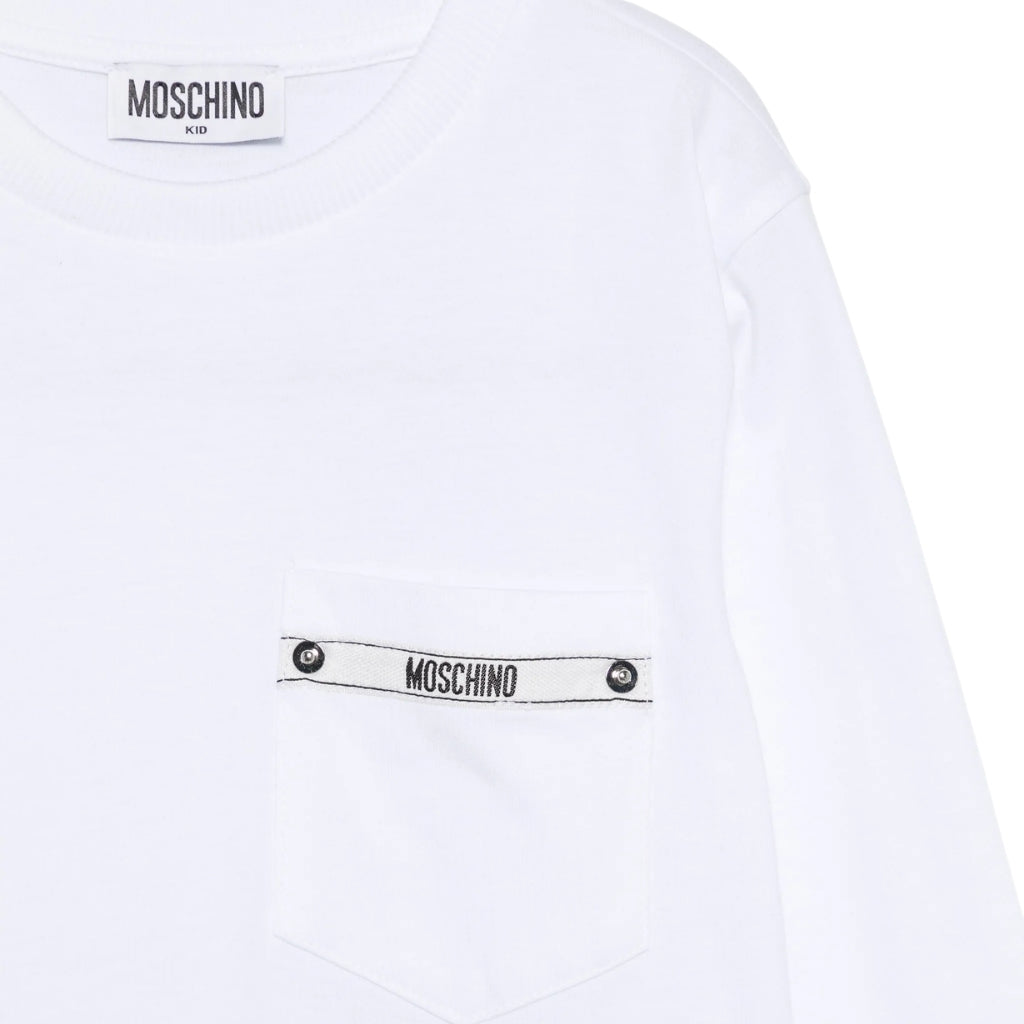 Moschino Kids Long Sleeves T-shirt