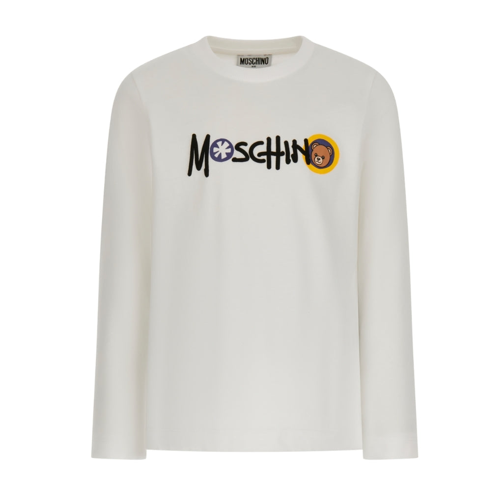 Moschino Kids Long Sleeves T-shirt