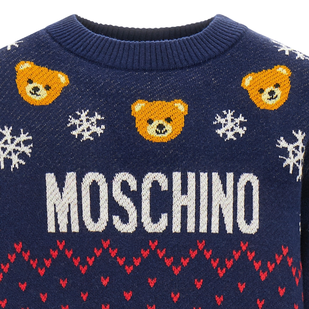 Moschino Kids Knitted Sweater