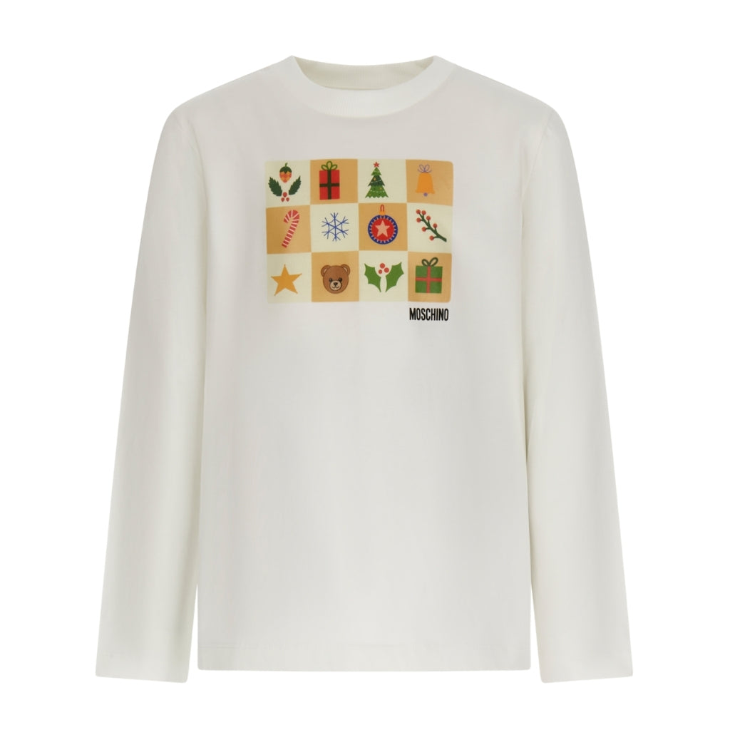 Moschino Kids Long Sleeves T-shirt