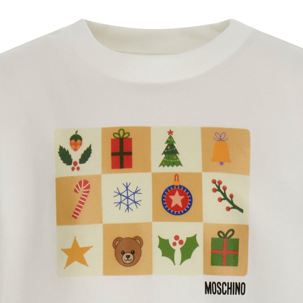 Moschino Kids Long Sleeves T-shirt