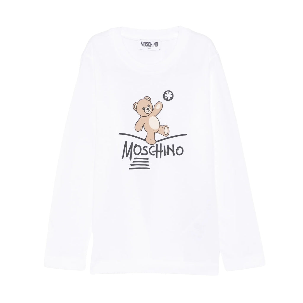 Moschino Kids Long Sleeves T-shirt