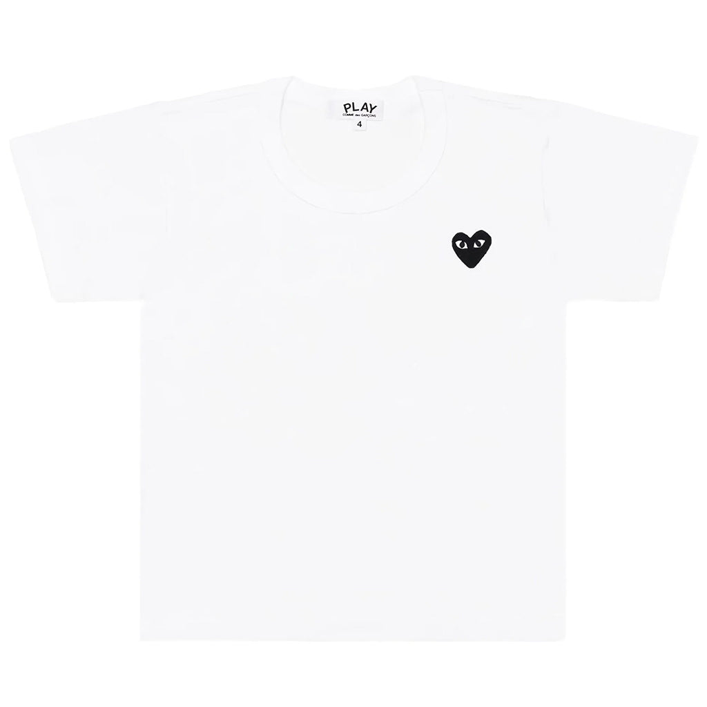 Comme Des Garçons Play Kids Kids T-shirt Black Emblem Black Heart