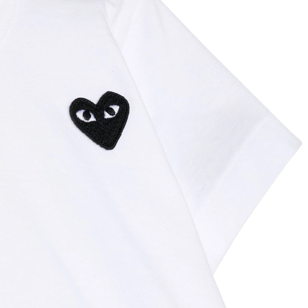 Comme Des Garçons Play Kids Kids T-shirt Black Emblem Black Heart