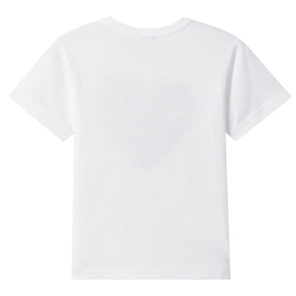 Comme Des Garçons Play Kids Kids T-shirt Logo Print Red Heart