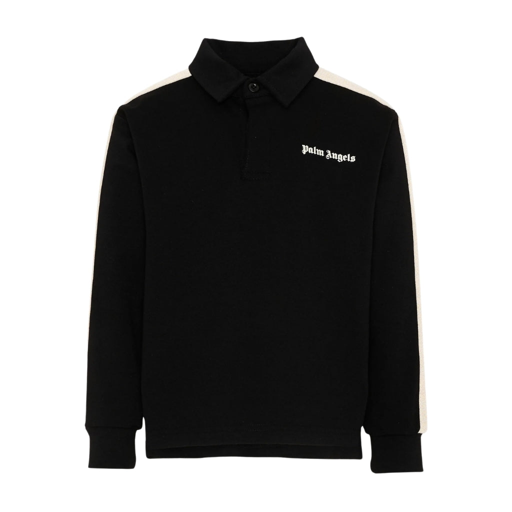 Palm Angels Kids Polo Milan Stitch