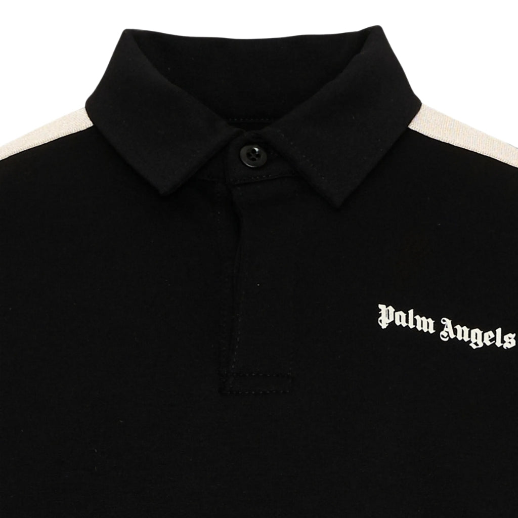 Palm Angels Kids Polo Milan Stitch