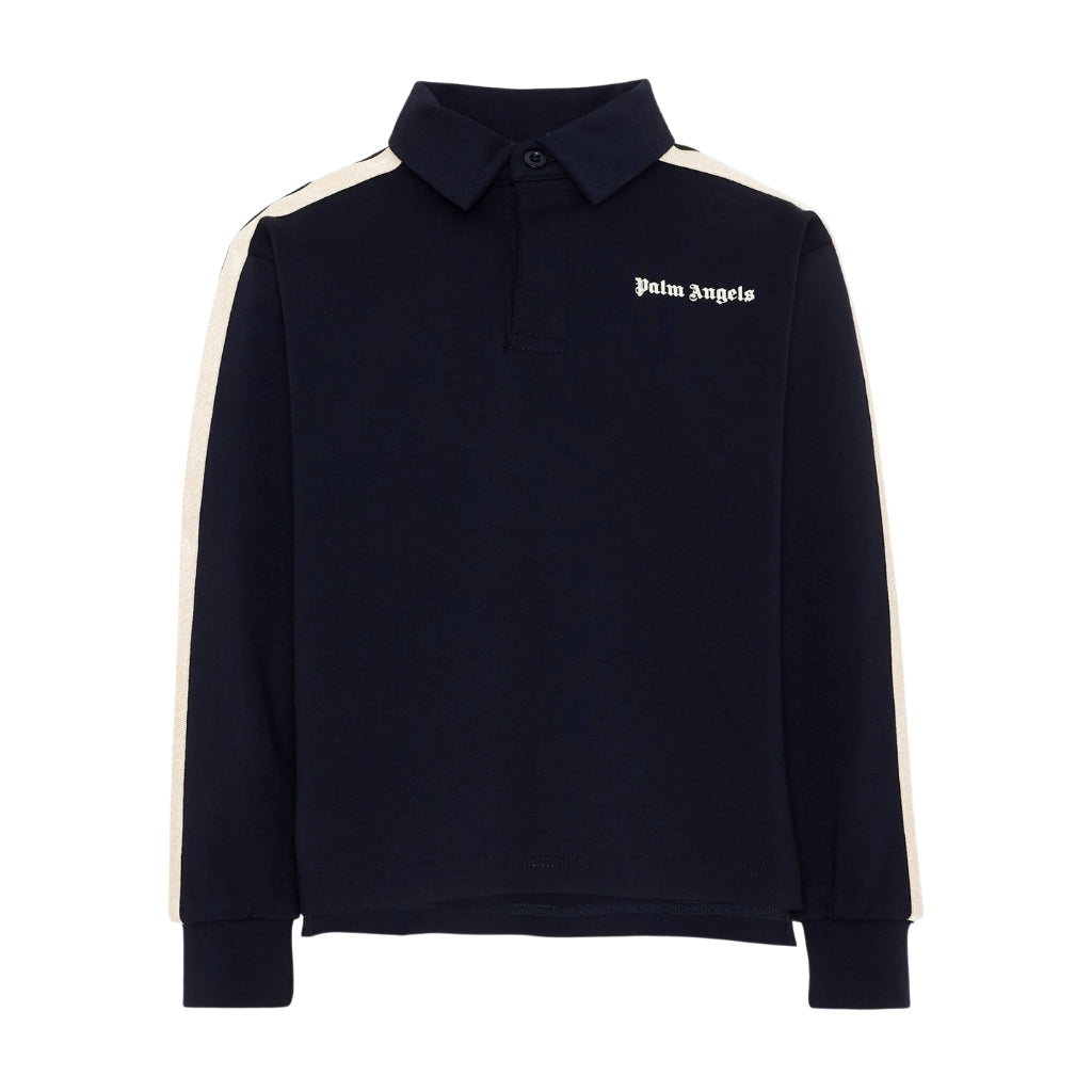 Palm Angels Kids Polo Milan Stitch
