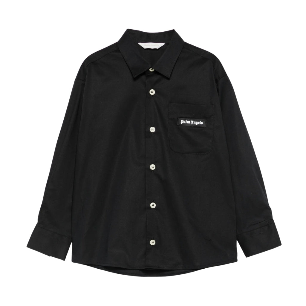 Palm Angels Kids Popeline Shirt