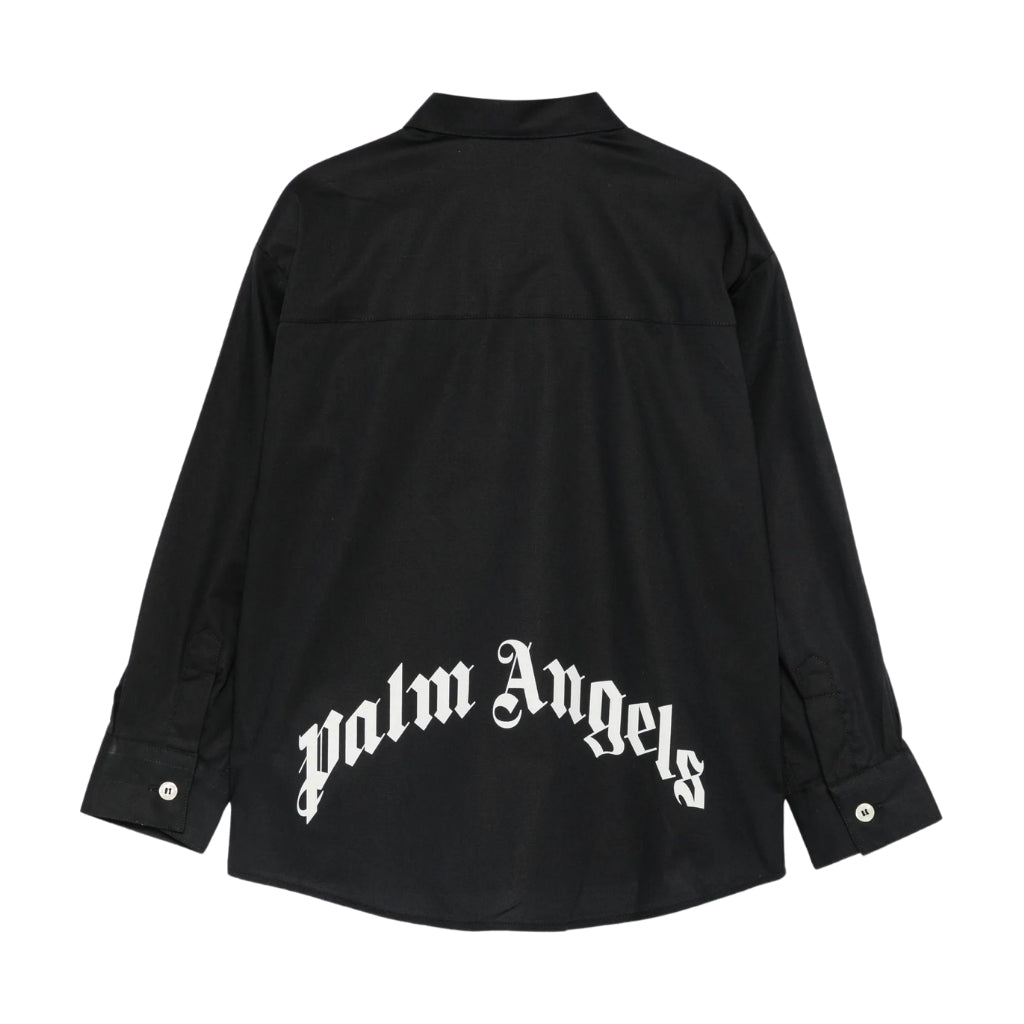 Palm Angels Kids Popeline Shirt