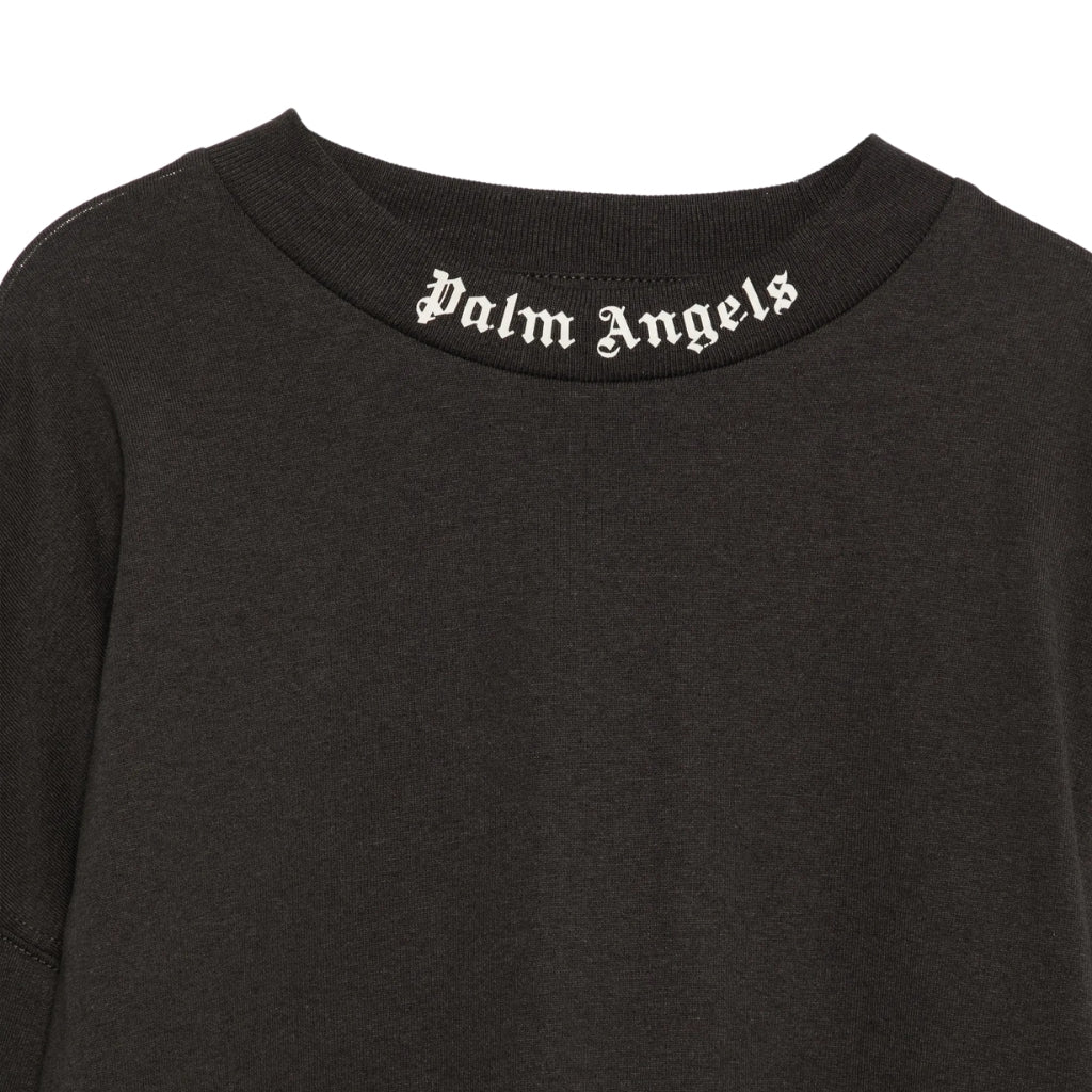 Palm Angels Kids Jersey T-shirt Long Sleeves