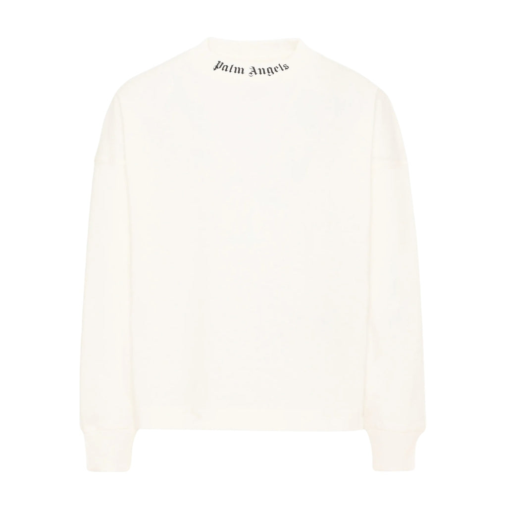 Palm Angels Kids Jersey T-shirt Long Sleeves
