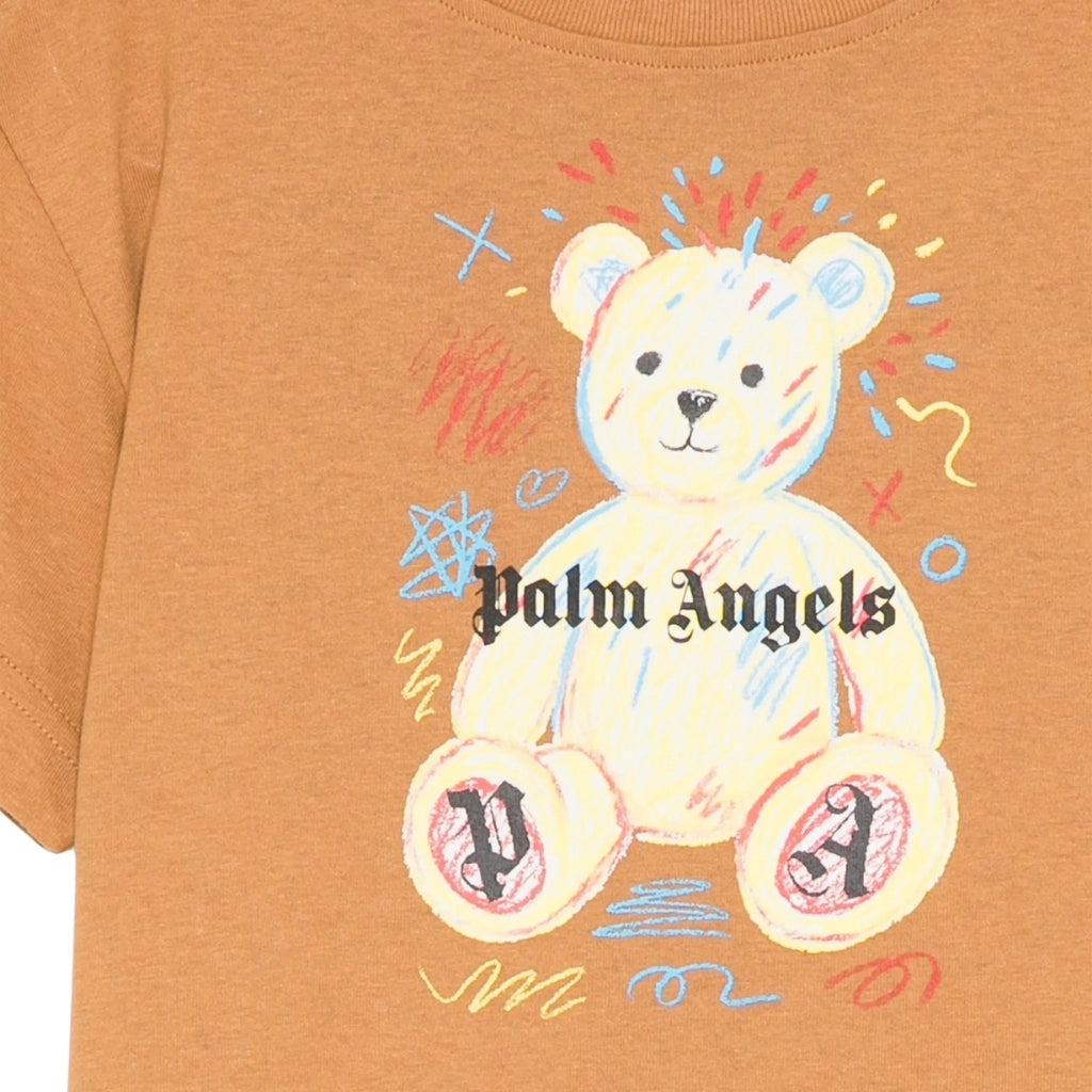 Palm Angels Kids Jersey T-shirt