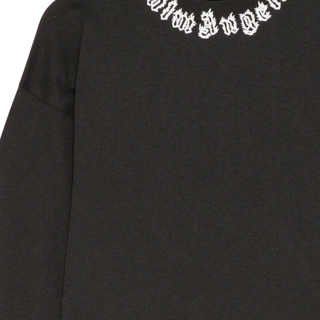 Palm Angels Kids Jersey T-shirt Long Sleeves