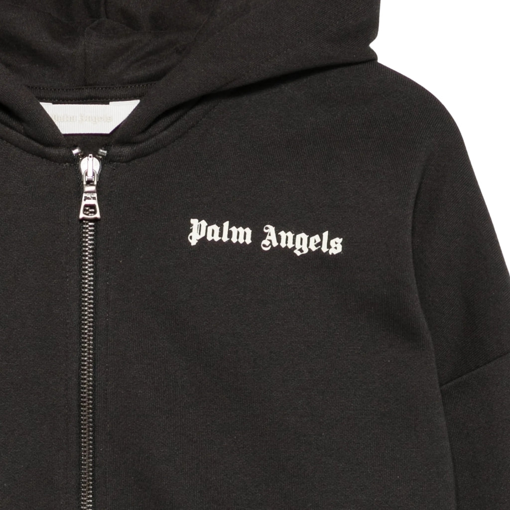 Palm Angels Kids Zip Hoodie
