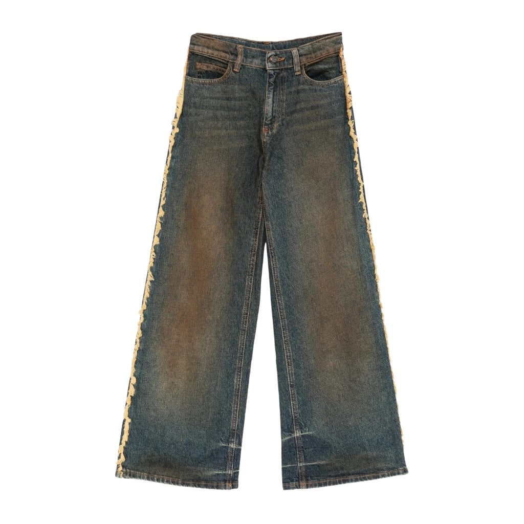 Palm Angels Kids Denim Pants