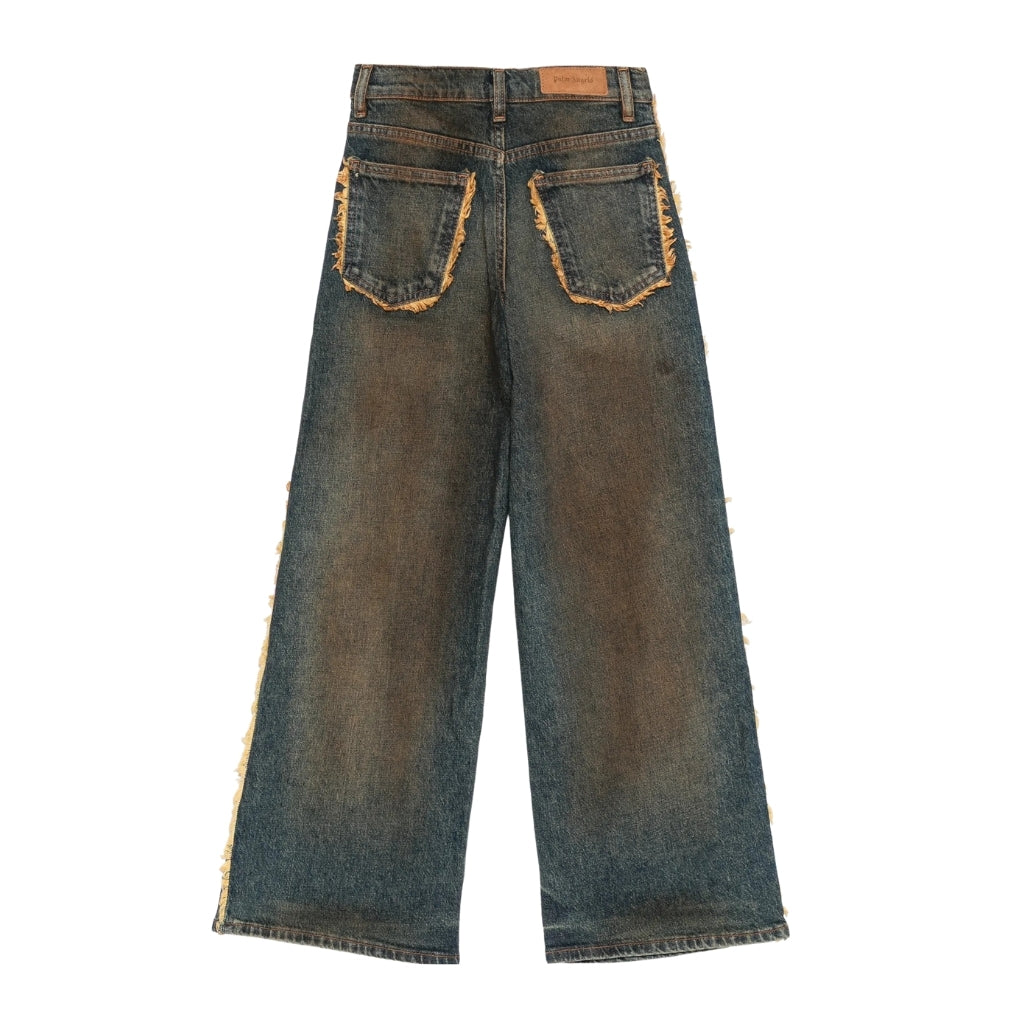 Palm Angels Kids Denim Pants