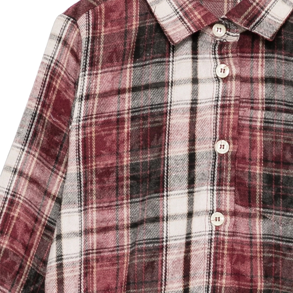Palm Angels Kids Flanel Dress