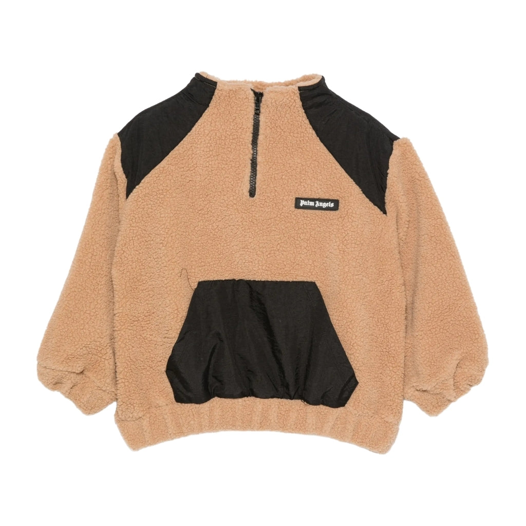 Palm Angels Kids Pile Nylon Jacket