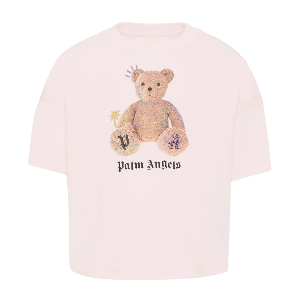 Palm Angels Kids Jersey T-shirt