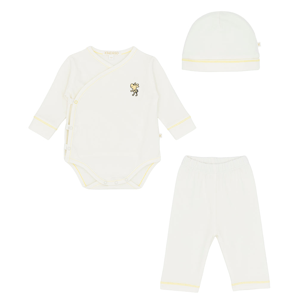 KINDRED Isia Bodysuit, Legging and Hat Set