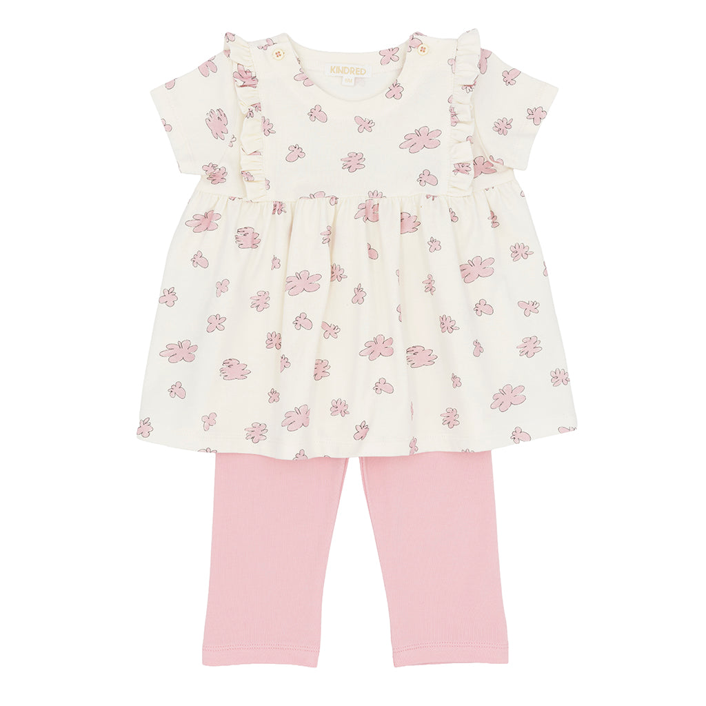 KINDRED Jersey Smock Top and Leggings Set
