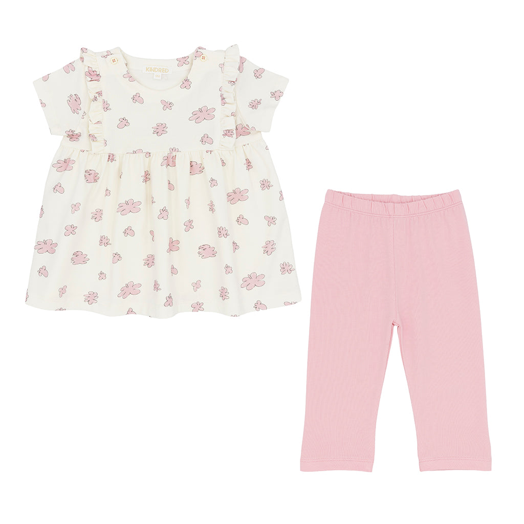 KINDRED Jersey Smock Top and Leggings Set