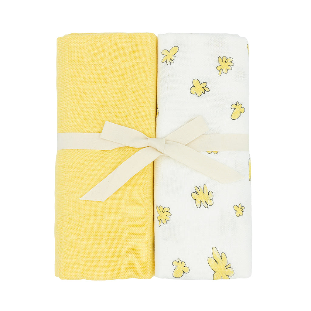 KINDRED 2 Pack Muslin - Gingham