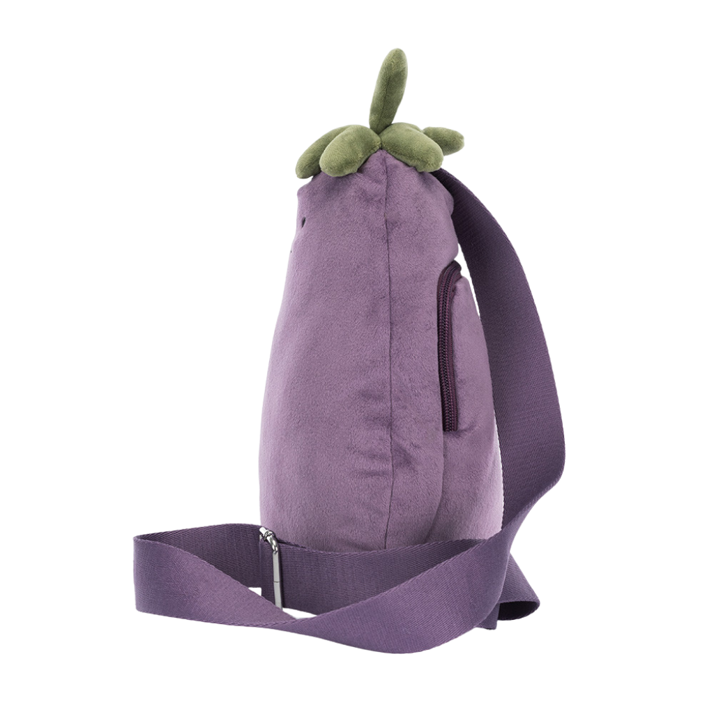 Jellycat Amuseables Aubergine Bum Bag