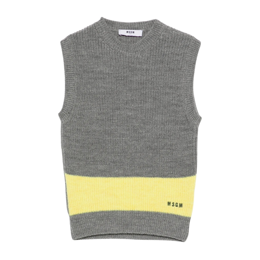 MSGM Kids Knit Vest