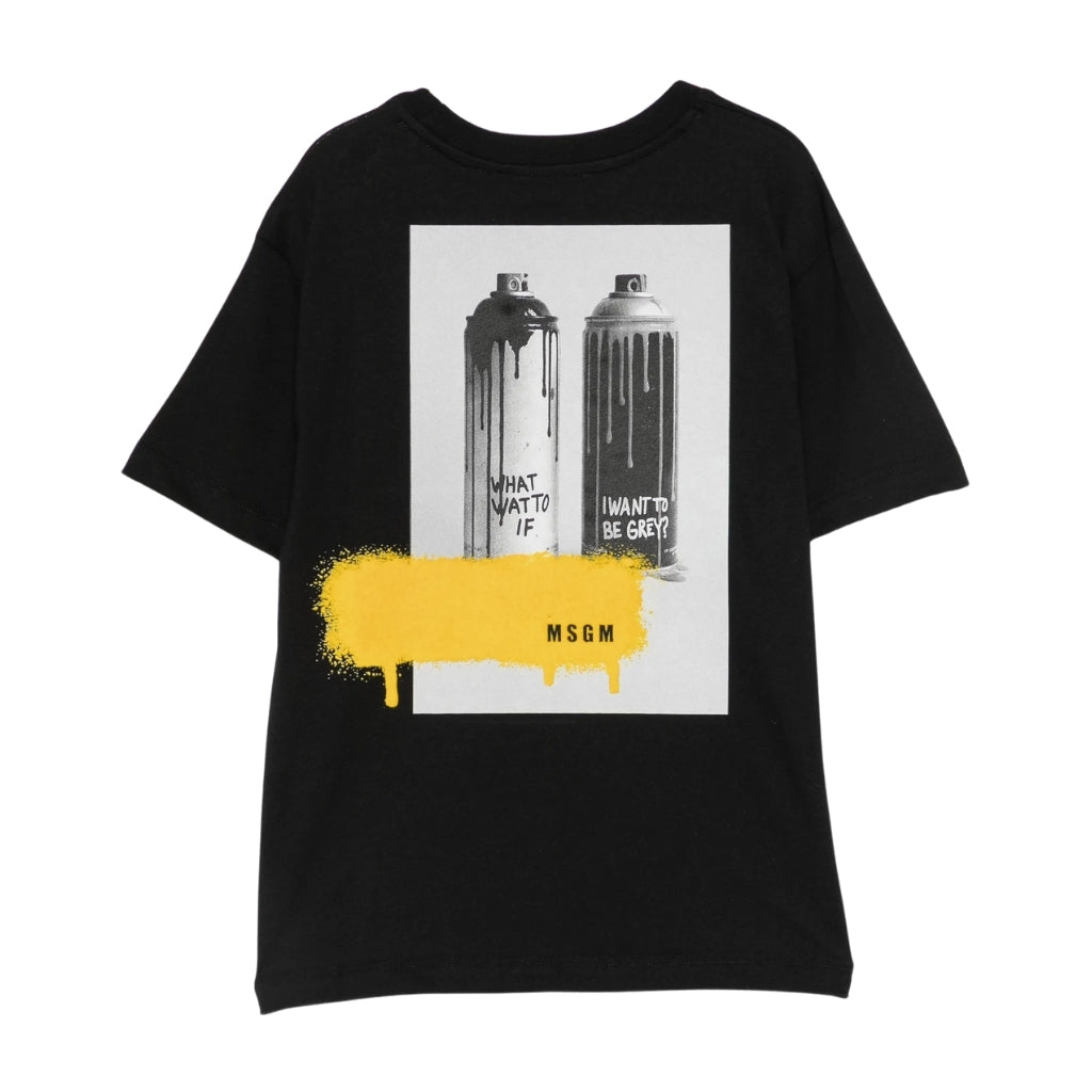 MSGM Kids Spray Can T-shirt