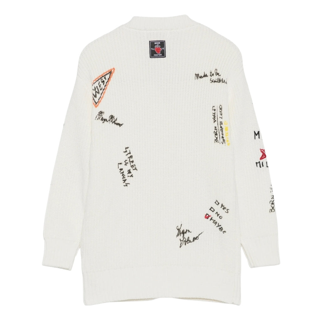 MSGM Kids Motif Cardigan