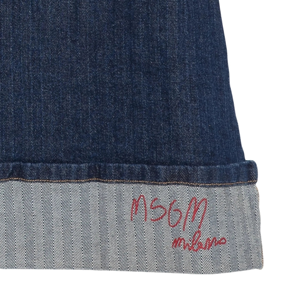 MSGM Kids Denim Dress Set