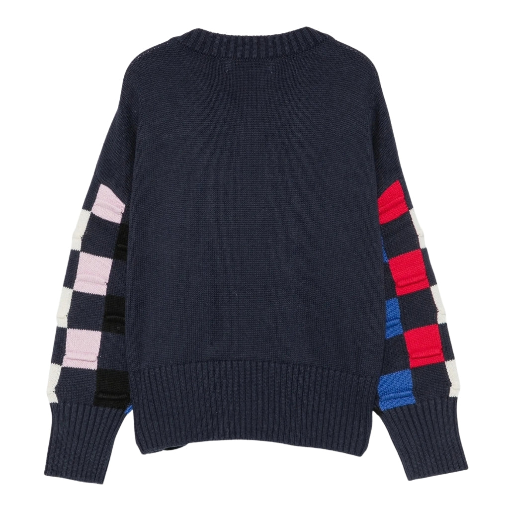 MSGM Kids Multi Col Sweater