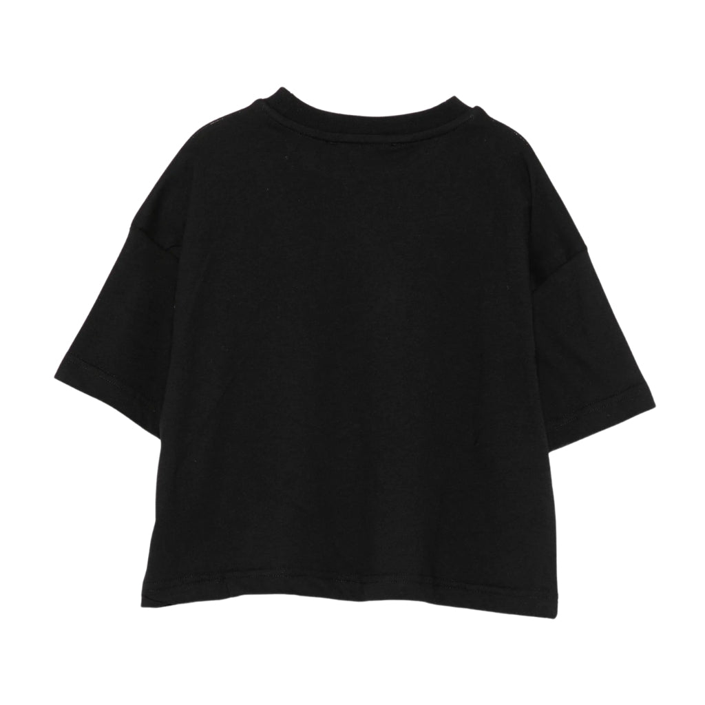 MSGM Kids Logo Crop T-shirt