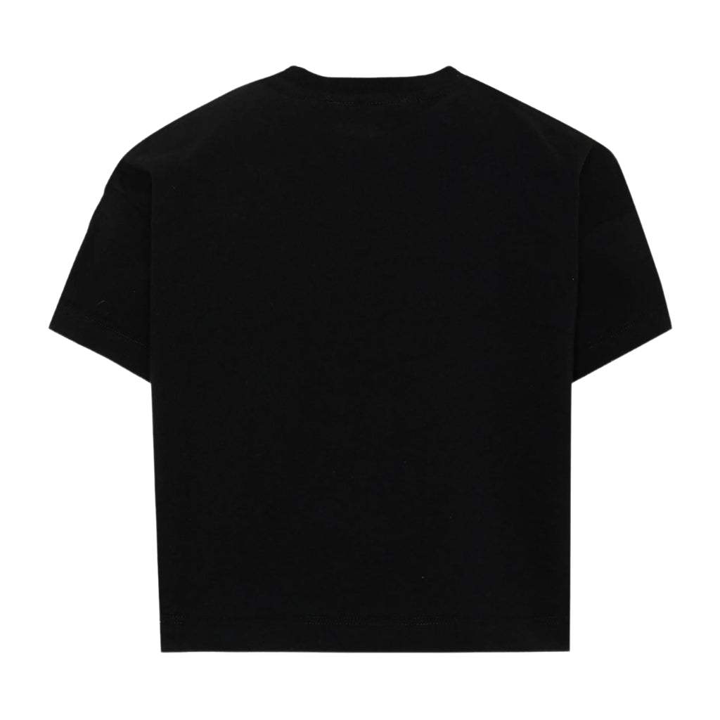 MSGM Kids Strass Logo T-shirt