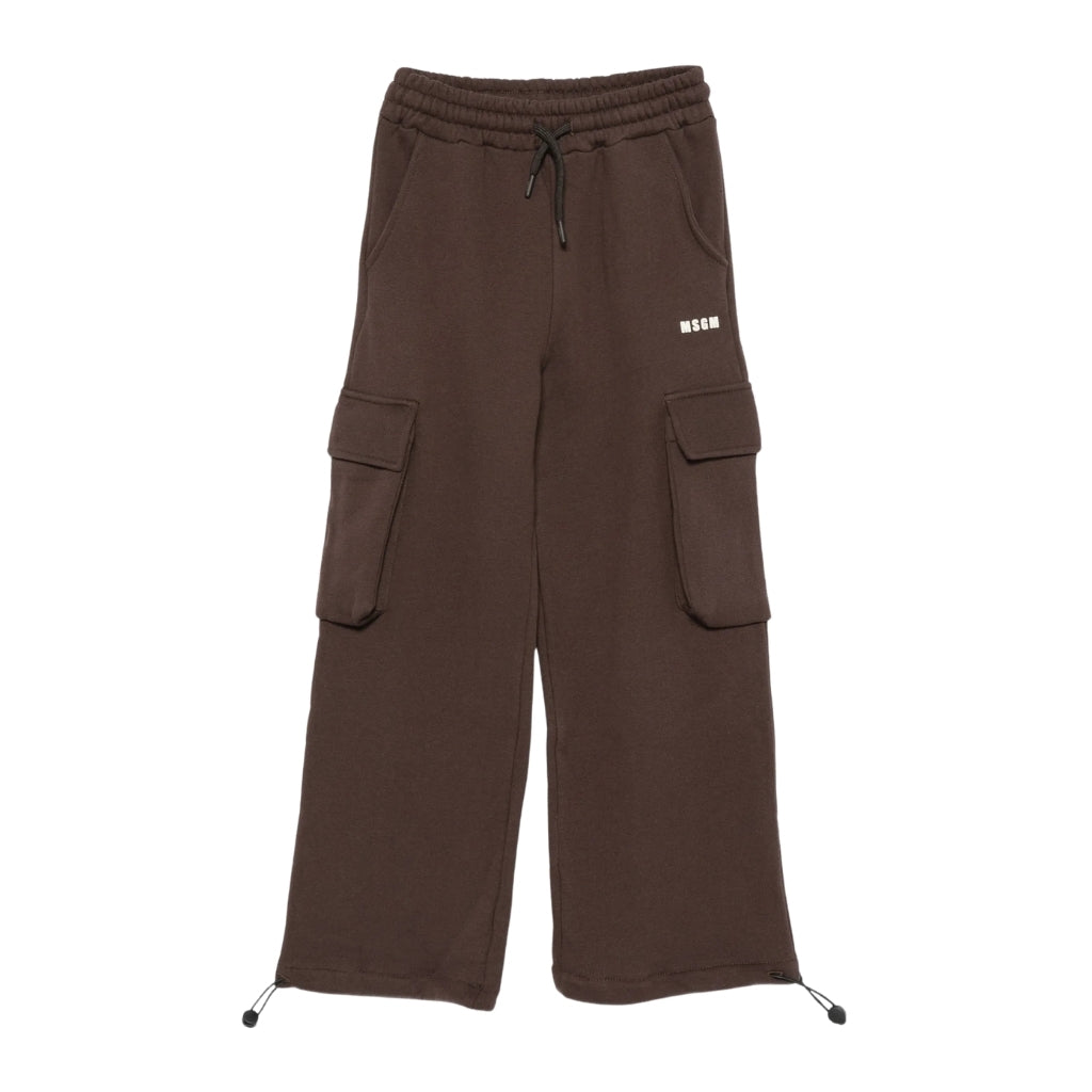 MSGM Kids Cargo Sweatpants