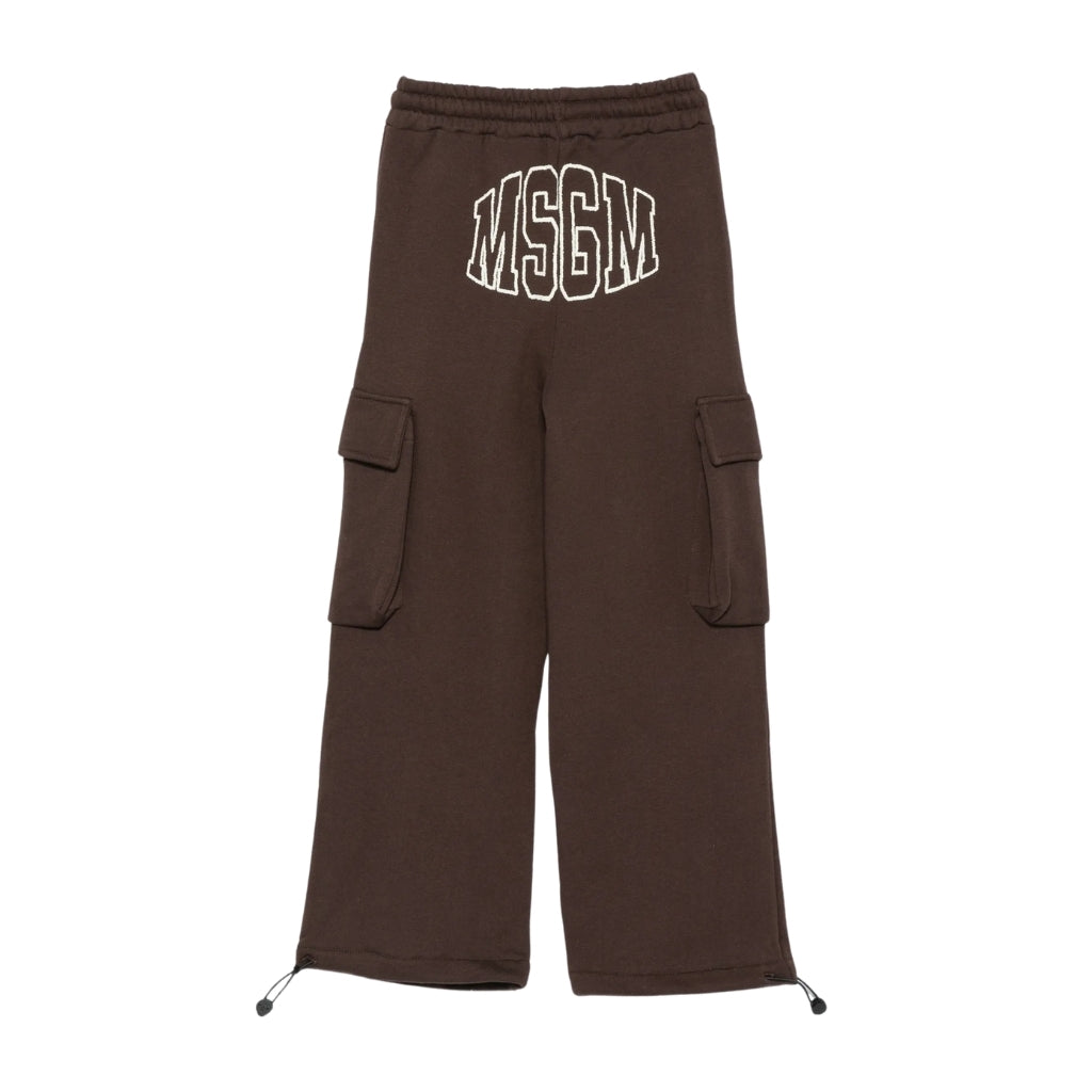 MSGM Kids Cargo Sweatpants