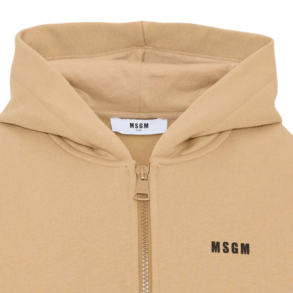 MSGM Kids Zip Hoodie