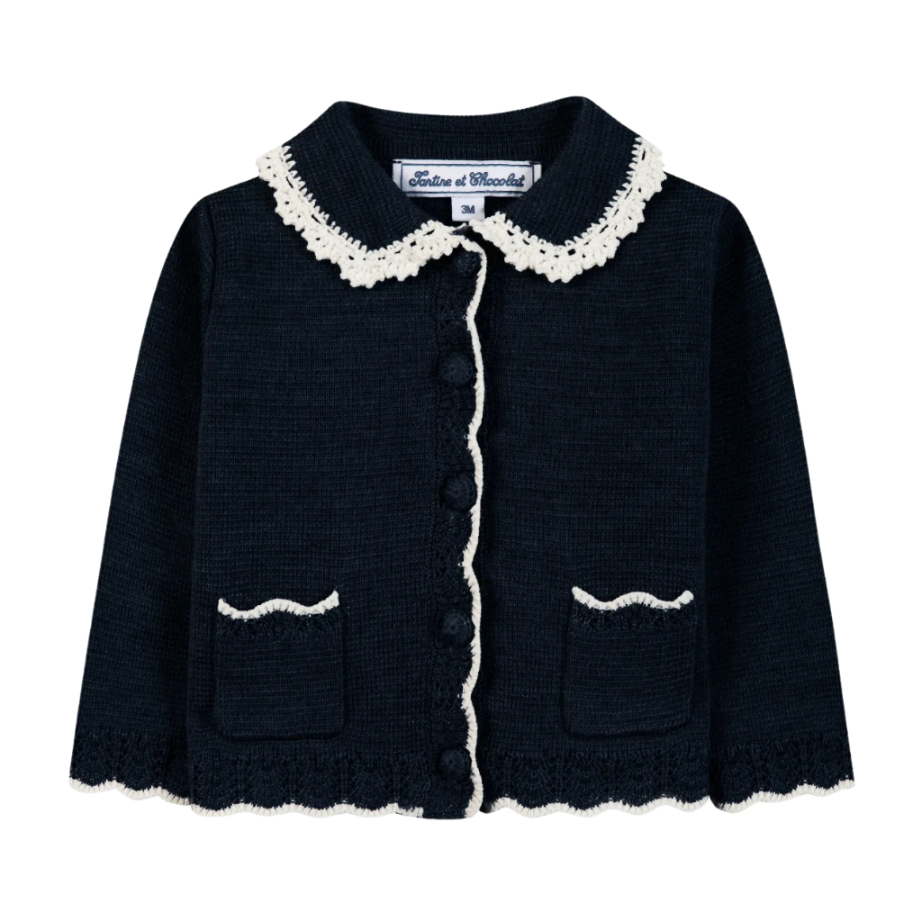 Tartine Et Chocolat Knit Cardigan