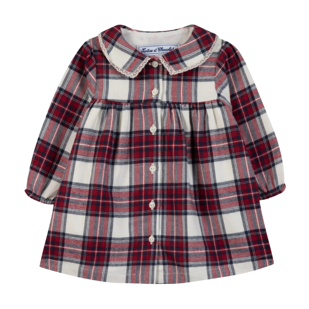 Tartine Et Chocolat Plaid Dress