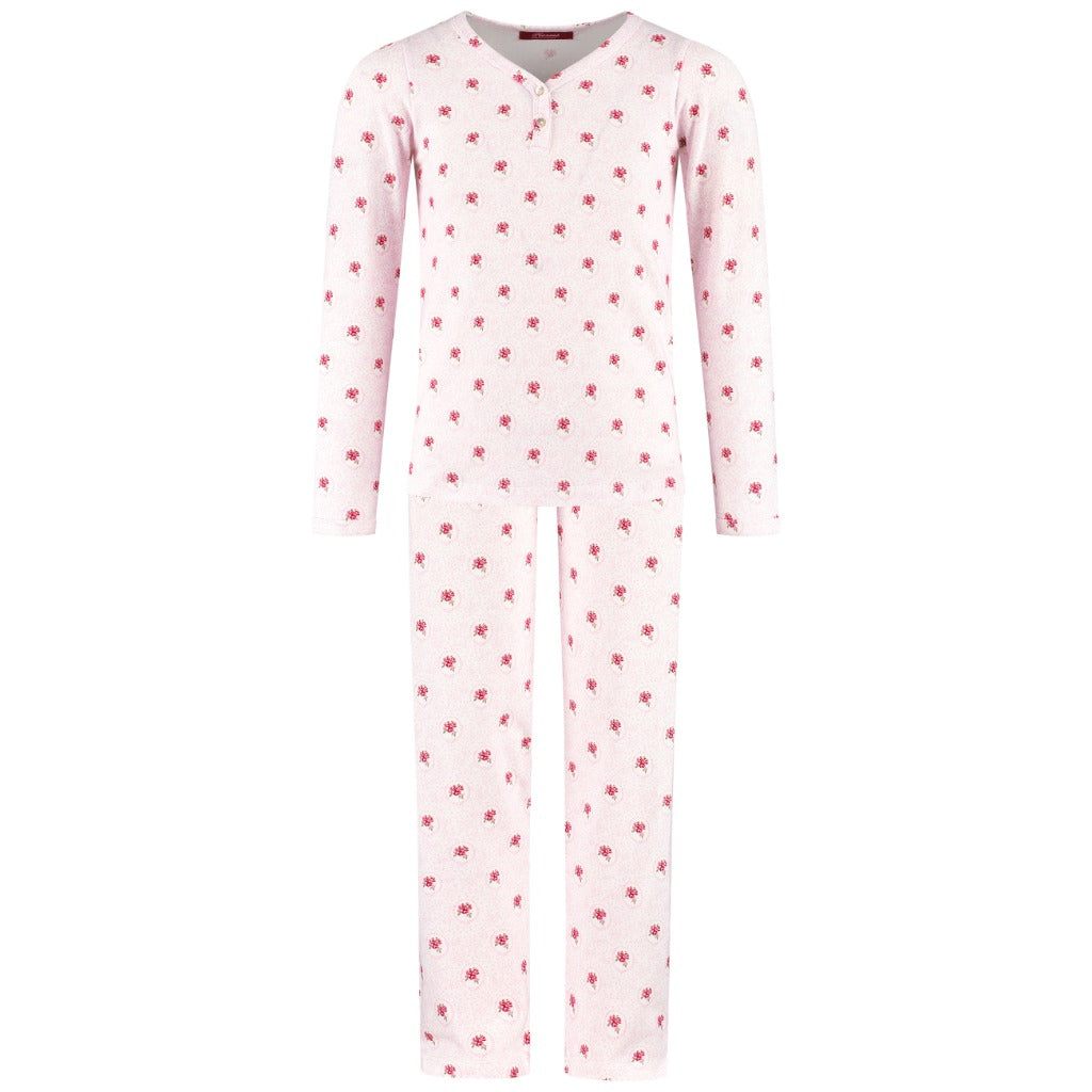 Hanssop PJ Set With Pearl Buttons