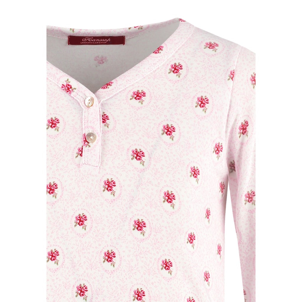 Hanssop PJ Set With Pearl Buttons