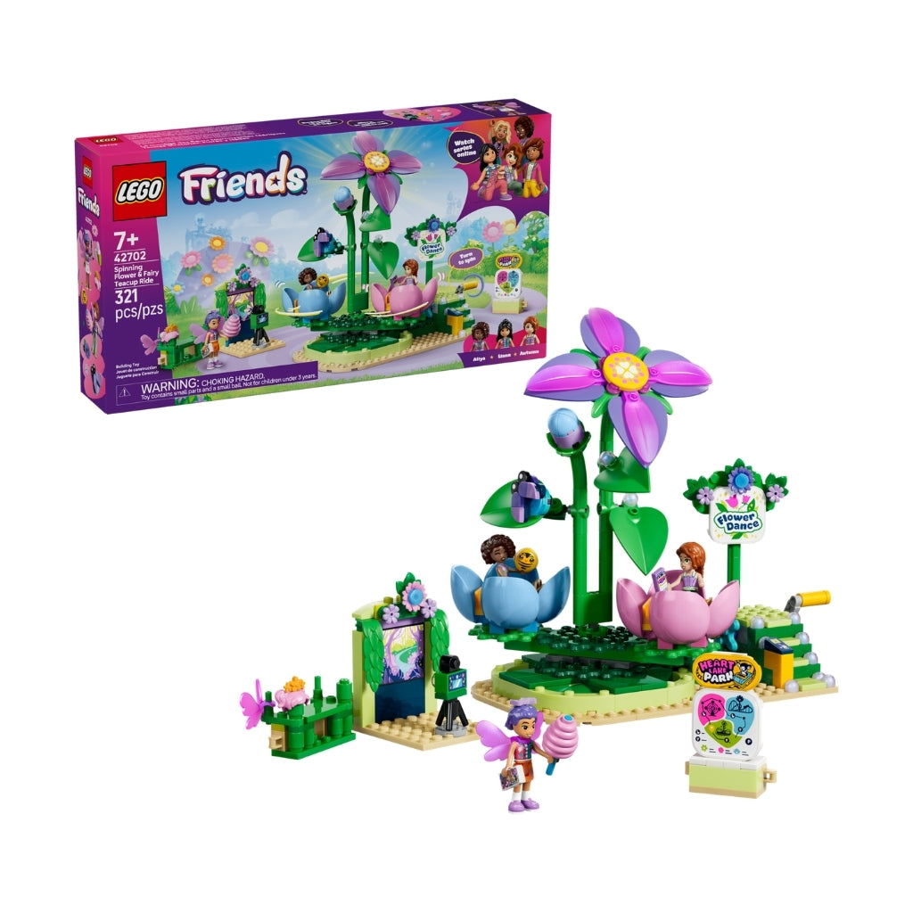 LEGO Spinning Flower & Fairy Teacup Ride