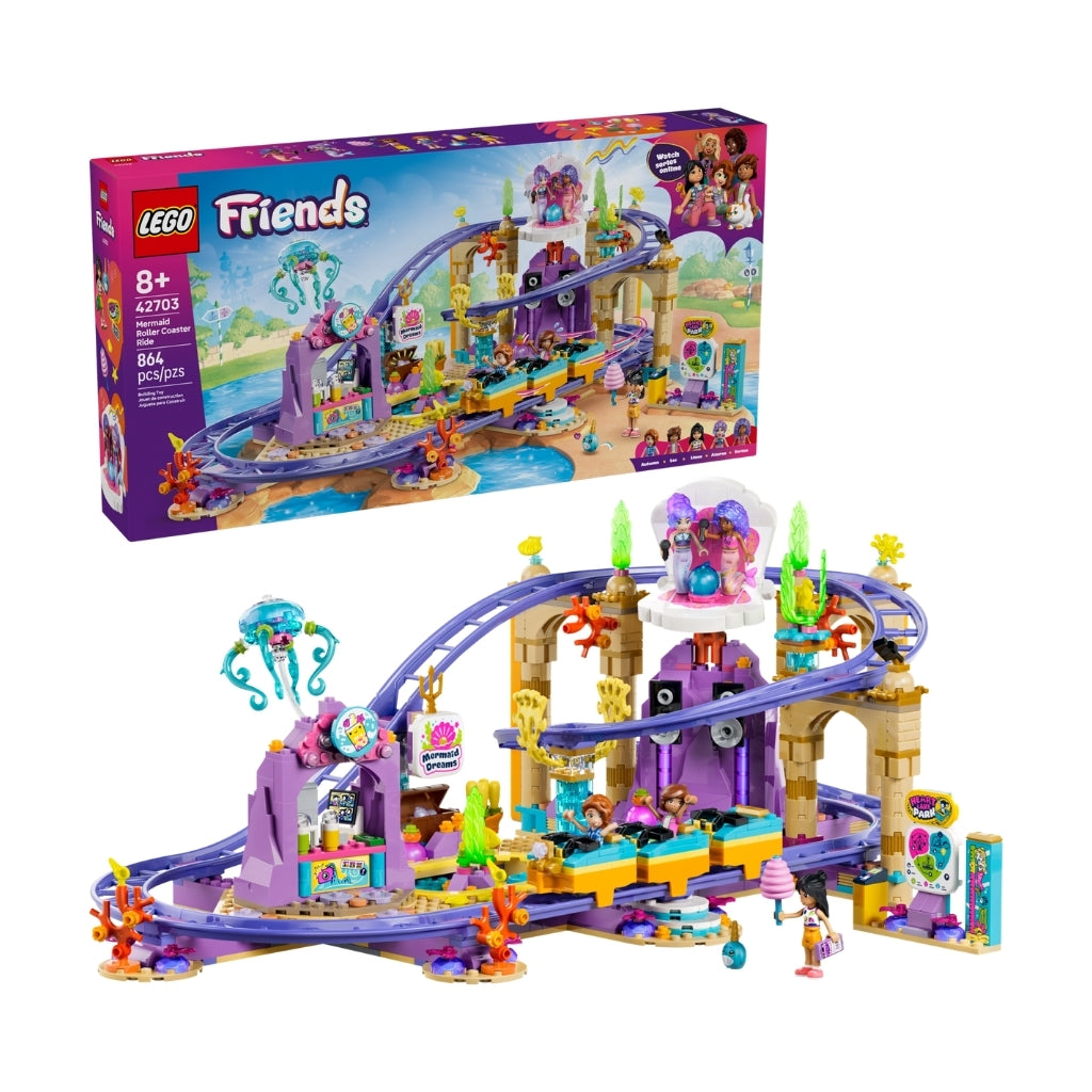 LEGO Mermaid Roller Coaster Ride